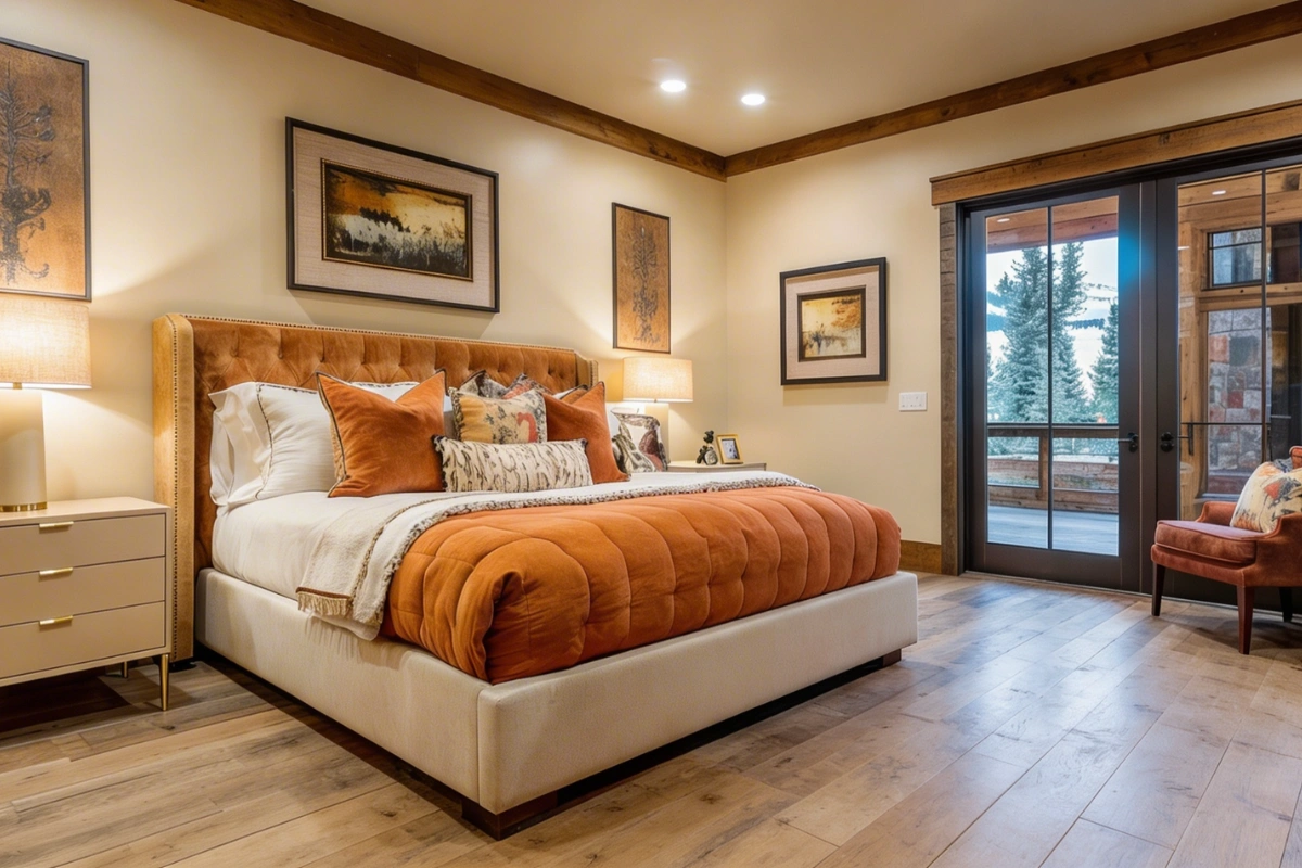 Garage transformed into modern bedroom by Garage Conversion Pros in Los Angeles